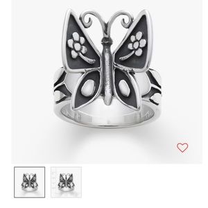 Beautiful James Avery Mariposa Ring